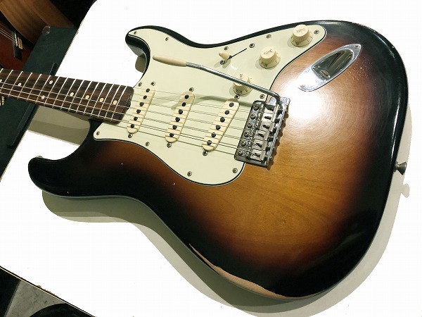 Fender Mexico 2018年製 Road Worn 60s Stratocaster 3CS 美品 良好